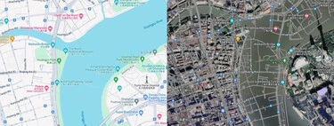 Los mapas de China no son como los del resto del mundo y por eso vemos carreteras en lugares donde no corresponde