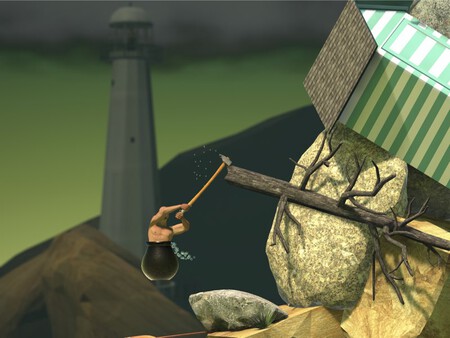 Getting Over It With Bennett Foddy Screenshot
