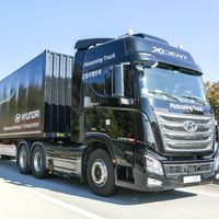 El camión autónomo de Hyundai, más cerca: la firma coreana ya prueba sus vehículos pesados rodando 'en pelotón'