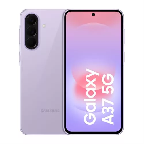 Samsung Galaxy A37 5G, 256GB, Móvil Fino con IA, 8GB, Gran Angular 50MP, Autonomía 2 Días