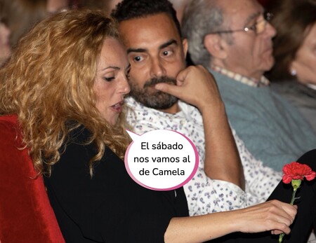 Rocío Carrasco y Fidel Albiac se van de farra: su noche más loca en el concierto de Vanesa Martín en Barcelona