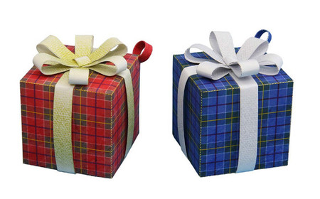 Regalos de Navidad imprimibles para decorar el árbol