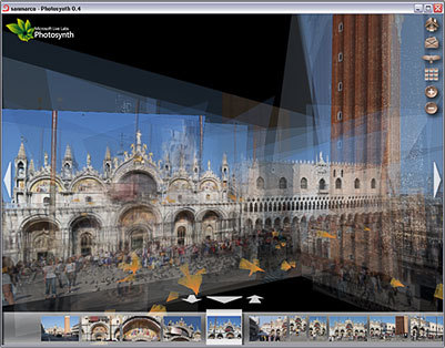 Photosynth, recreaciones 3D con fotografías