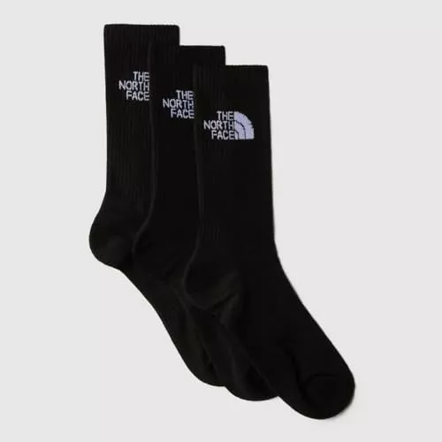The North Face Unisex Multi Sport Cush Crew Sock 3P Calcetines Tnf Black M