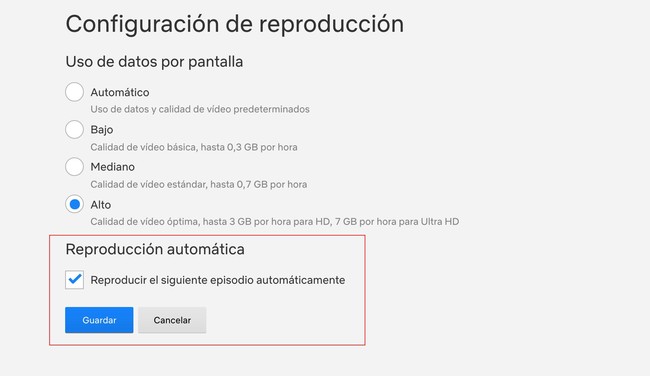 Reproduccion Automatica