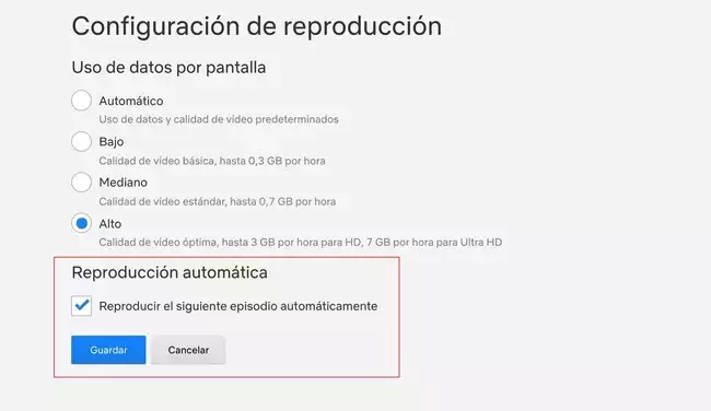 Reproduccion Automatica