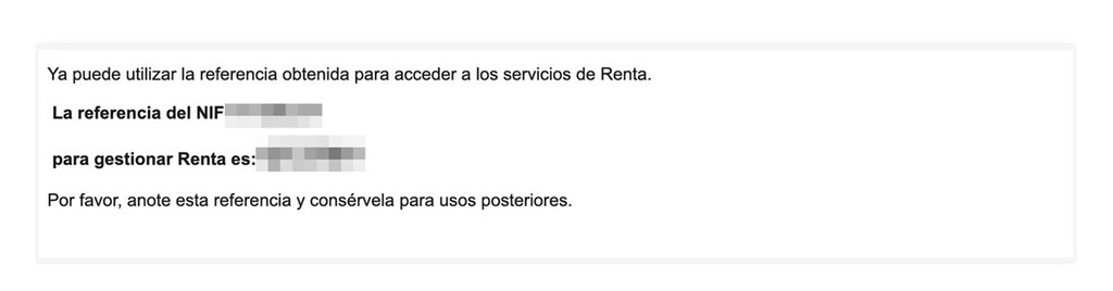 Ya puedes obtener el número de referencia para la Renta 2025 desde la ...