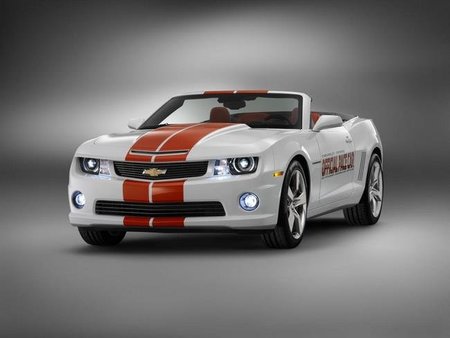 El Chevrolet Camaro Convertible será el próximo Pace Car en Indianapolis
