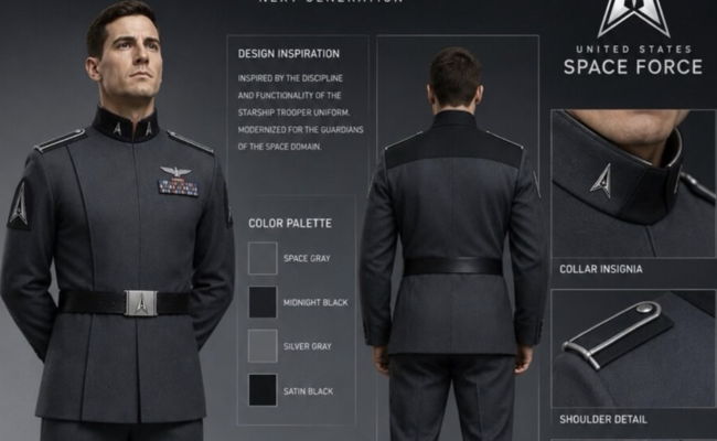 uniforme fuerza espacial estados unidos