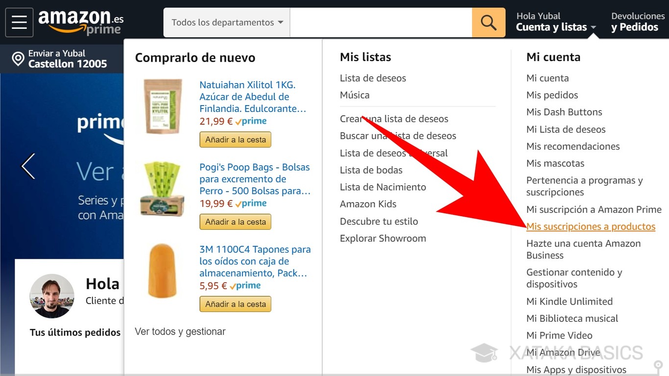Cómo cancelar las compras recurrentes de Amazon
