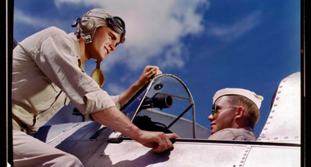Fotografías de los años 40 realizadas en Estados Unidos con la mítica película Kodachrome