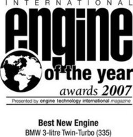 BMW gana el premio al mejor motor del año