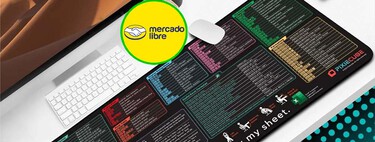 Este mousepad cuesta solo 160 pesos, tiene atajos para la computadora y mide 800 milímetros. Lo vende la tienda oficial  