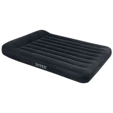 Por 28,68 euros tenemos el colchón hinchable pillow rest & almohada de Intex 137 x 191 x 23 cm en Amazon