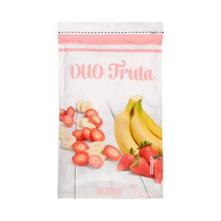 fresa y plátano