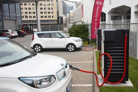 Kia Soul Ev Recarga 100kw Eeuu