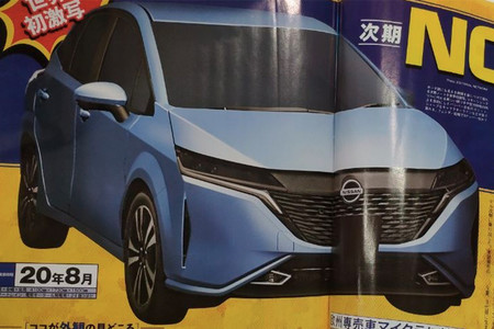 ¡Filtrado! El Nissan Note 2021 se escapa en una revista japonesa