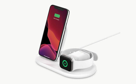 Cargador Tres En Uno Belkin Apple