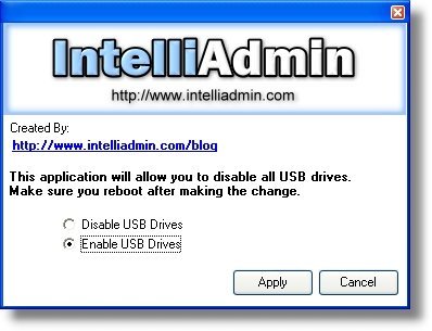 Deshabilitar los discos duros USB en Windows XP