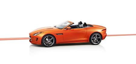 Jaguar F-Type naranja