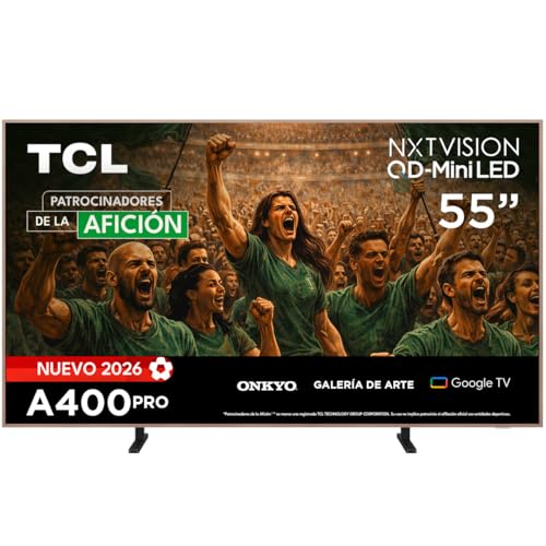 Pantalla Tcl 55 4k Mini Led 55a400 Pro Nxtvision Google Tv