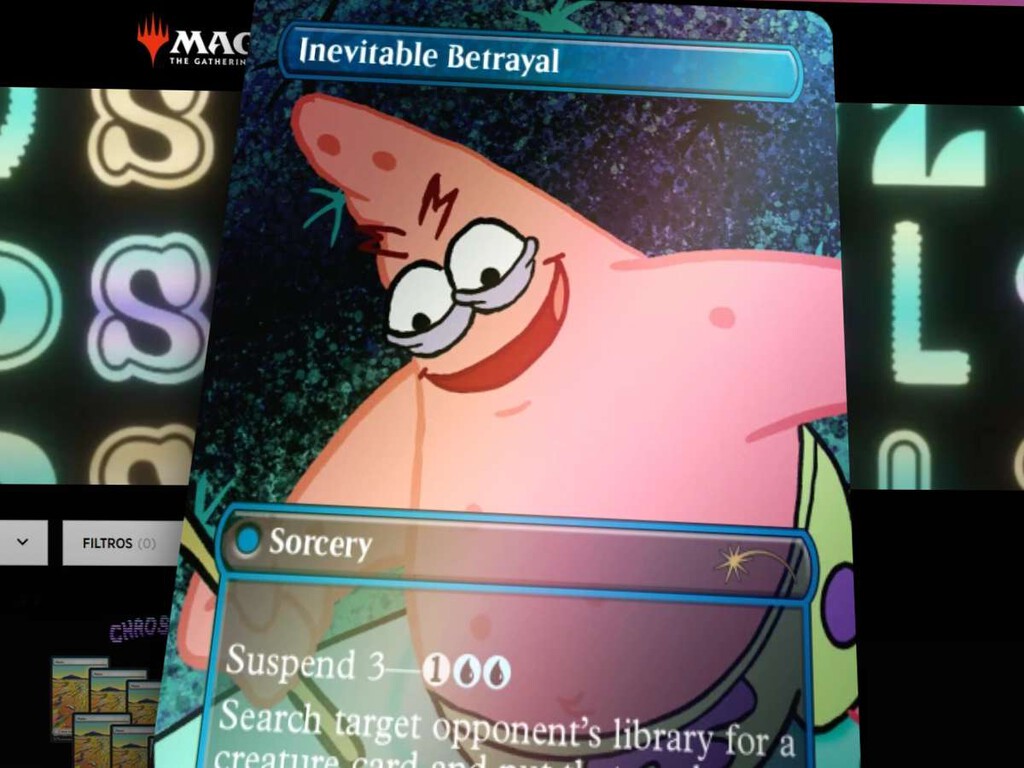 Existe una submarca de cartas Magic que no puedes comprar en tiendas y que está llena de memes y cosas bonitas. Viene de una antigua broma . Noticias en tiempo real