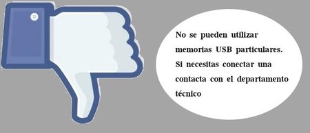 Carteles con Me gusta de Facebook para fomentar las buenas prácticas profesionales