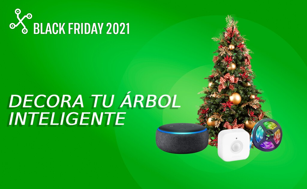 Las mejores ofertas del Black Friday 2021 en iluminación LED y domótica para decorar vuestro propio árbol de Navidad inteligente