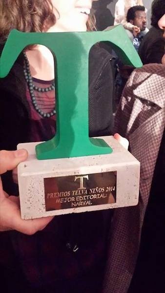 El premio Telva Niños a la mejor editorial infantil ha sido para Narval