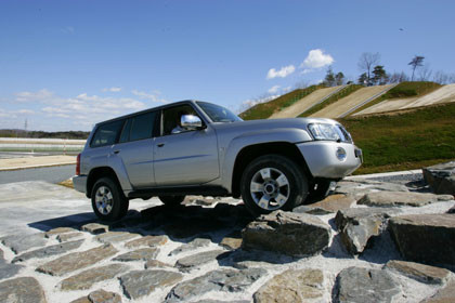 Circuito off road de Nissan en Motegi, Japón