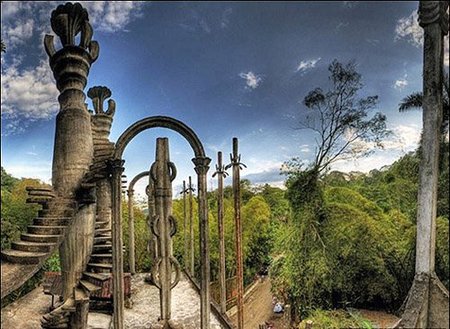 Las Pozas: un jardín que parece inspirado en el LSD