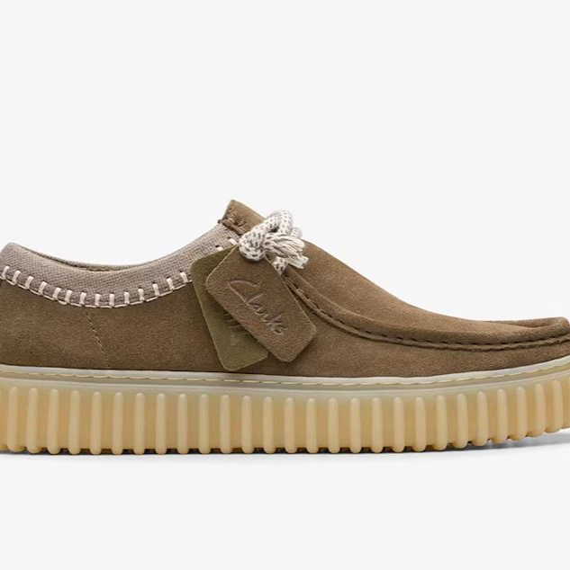 Zapatos Clarks Torhill Lo de hombre en Ante con TR
