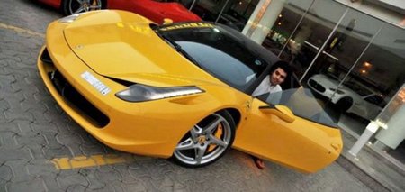 Dhiaa Al-Essa, un joven con suerte y 3,5 millones de libras en coches