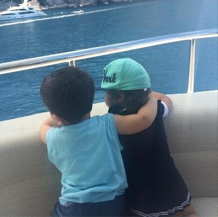 Pero qué monos los peques de Cesc Fábregas y Messi