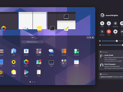 Así es 'Mobile shell', la nueva interfaz experimental de GNOME que busca la convergencia con la plataforma móvil