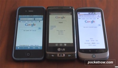 El navegador web de Windows Phone 7 apunta maneras