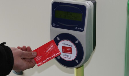 Tarjeta de transporte público en Madrid