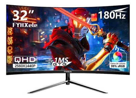 Monitor curvo gamer 32 pulgadas