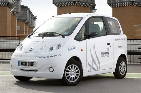Microcab H2EV, un nuevo miembro se une a la familia del hidrógeno