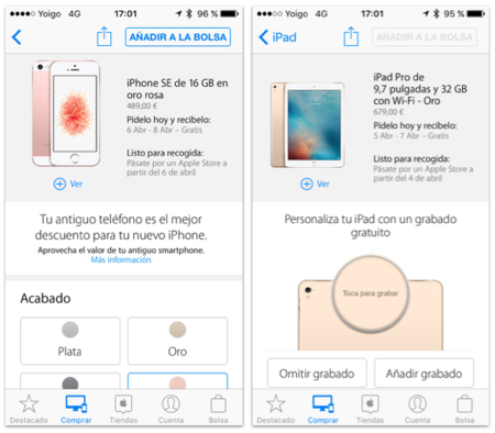 Reservas abiertas en España y fecha de lanzamiento del iPhone SE y iPad Pro confirmadas