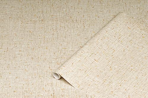 d-c-fix vinilo adhesivo muebles Tela textil marrón autoadhesivo impermeable decorativo para cocina, armario, puerta, mesa papel pintado forrar rollo láminas 45 cm x 2 m