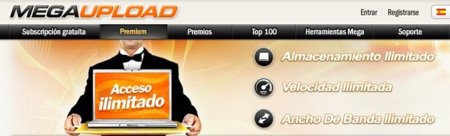 Movistar limita la velocidad a las descargas desde Megaupload