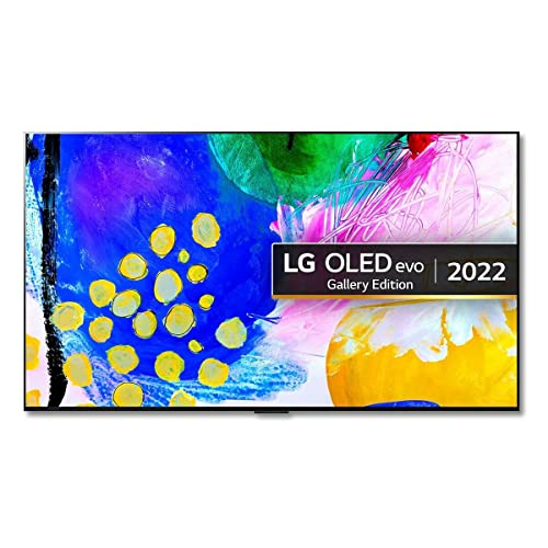LG Televisor OLED65G26LA - Smart TV Gaming webOS22 65 pulgadas (164 cm) 4K OLED evo Gallery Edition, Procesador Inteligente 4K a9 Gen 5 IA, compatible formatos HDR, HDR Dolby Vision, Dolby Atmos.