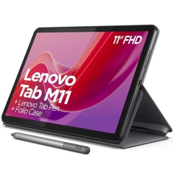 Lenovo - Tablet Lenovo Tab M11 Full HD, 11 ', 128 GB + 8 GB, Wi -Fi, Lenovo CoB Pen + foundation.