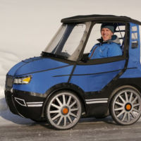 El PodRide es la bici-coche eléctrica que podría popularizar el transporte en bicicleta