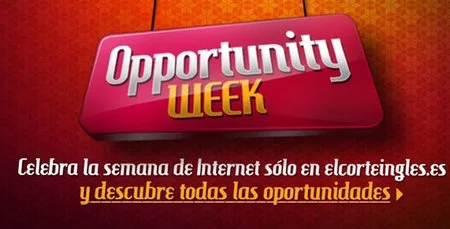 'Opportunity week' en El Corte Inglés