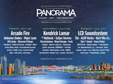De los creadores de Coachella llega Panorama, en Nueva York 