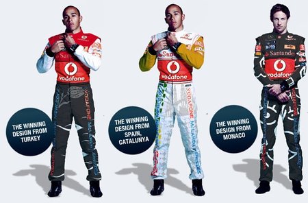 Así vestirán los pilotos de McLaren en los grandes premios de Turquía, España y Mónaco