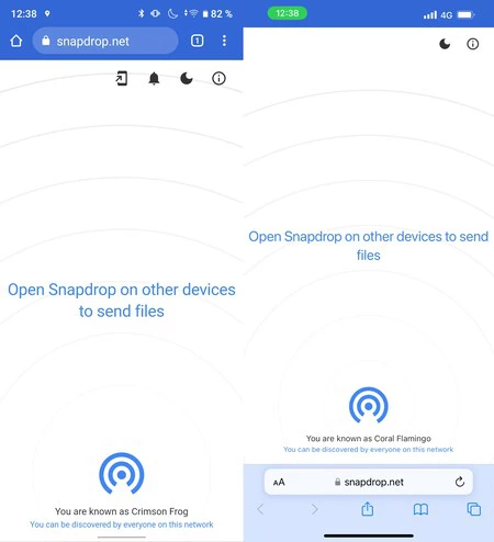 スナップドロップアンドロイドiPhone