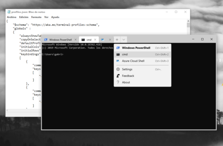 La nueva Terminal de Windows recibe una gran actualización, con mejores pestañas y perfiles dinámicos
